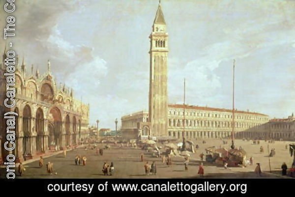 (Giovanni Antonio Canal) Canaletto - Towards St.Mark's