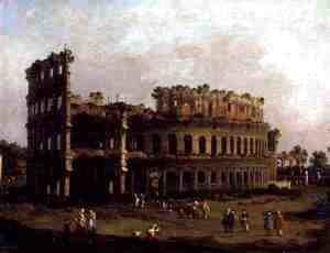 (Giovanni Antonio Canal) Canaletto - The Colosseum