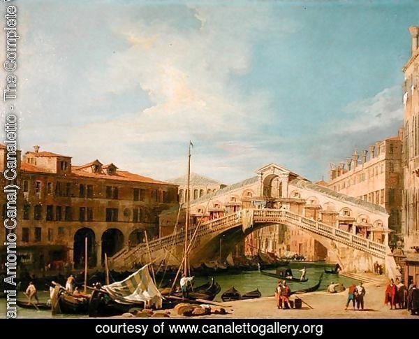 View of the Rialto at Venice