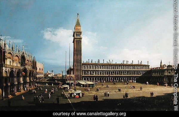 Piazza San Marco, Venice, c.1732