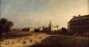 (Giovanni Antonio Canal) Canaletto - A view of the Horse Guards from St. James's Park