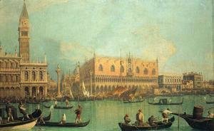 The Doge's Palace with the Piazza di San Marco