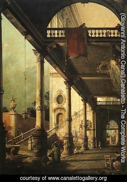 (Giovanni Antonio Canal) Canaletto - Architectural