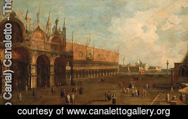 The Doge's Palace, Venice, looking towards the Piazzetta