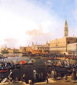 Venice, Bacino di San Marco on Ascension Day