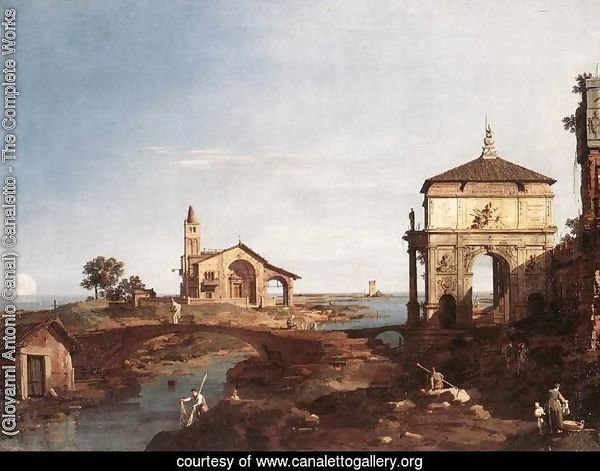 Capriccio With Venetian Motifs