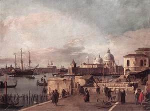 (Giovanni Antonio Canal) Canaletto - Entrance to the Grand Canal- from the West End of the Molo 1735-40