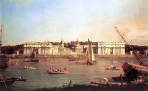 (Giovanni Antonio Canal) Canaletto - London Greenwich Hospital From The North Bank Of The Thames