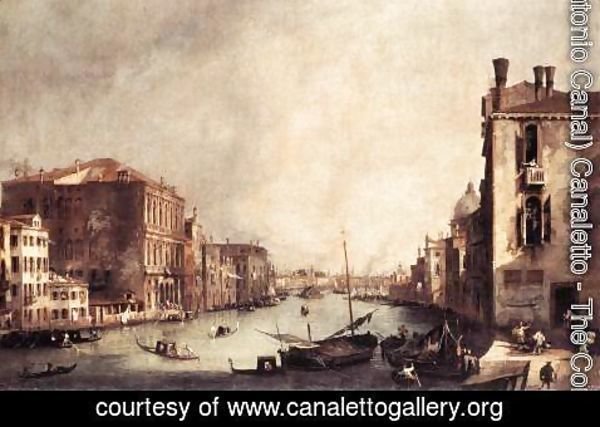 (Giovanni Antonio Canal) Canaletto - Rio Dei Mendicanti   Looking South