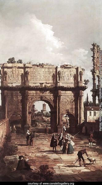Rome The Arch Of Constantine