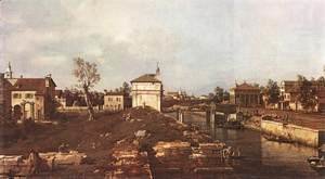 (Giovanni Antonio Canal) Canaletto - The Brenta Canal At Padua