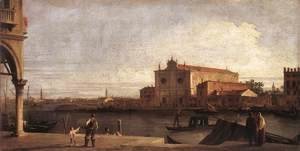 (Giovanni Antonio Canal) Canaletto - View Of San Giovanni Dei Battuti At Murano