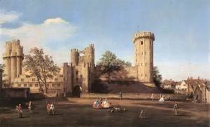 (Giovanni Antonio Canal) Canaletto - Warwick Castle   The East Front
