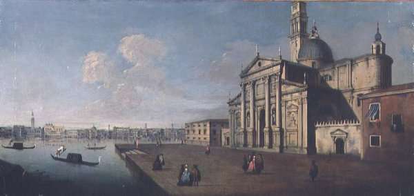 San Giorgio Maggiore, Venice (2) by (Giovanni Antonio Canal) Canaletto