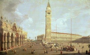(Giovanni Antonio Canal) Canaletto - Towards St.Mark's