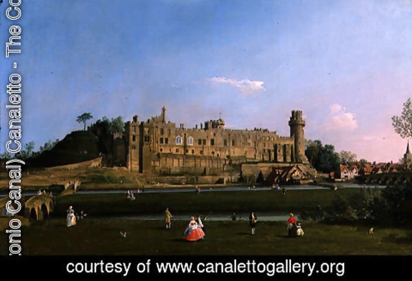 (Giovanni Antonio Canal) Canaletto - Warwick Castle, c.1748-49