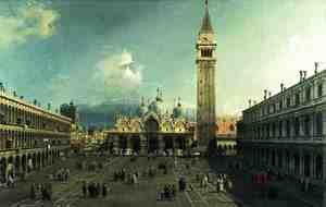 (Giovanni Antonio Canal) Canaletto - Piazza San Marco, Venice, c.1730-35