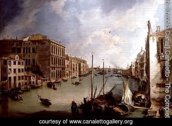 The Grand Canal from the Campo San Vio, Venice
