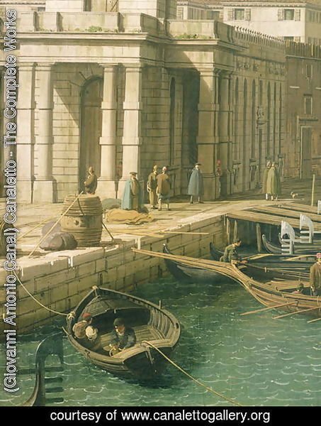Entrance to the Grand Canal: Looking West, c.1738-42 (detail)