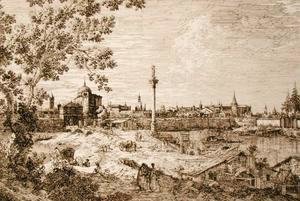 (Giovanni Antonio Canal) Canaletto - Imaginary View of Padua