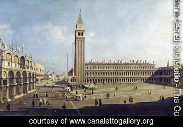 (Giovanni Antonio Canal) Canaletto - Piazza San Marco, Venice (3)