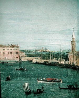 (Giovanni Antonio Canal) Canaletto - Bacino di San Marco, Venice, 1734-40 (detail-2)