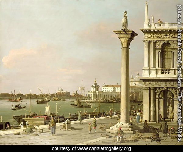 View of The Entrance to the Grand Canal from the Piazzetta