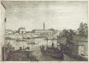 (Giovanni Antonio Canal) Canaletto - Ale Porte del Dolo, c.1744