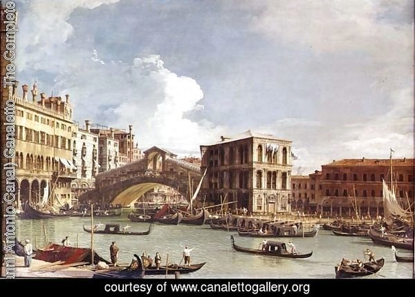 The Rialto Bridge, Venice, from the North