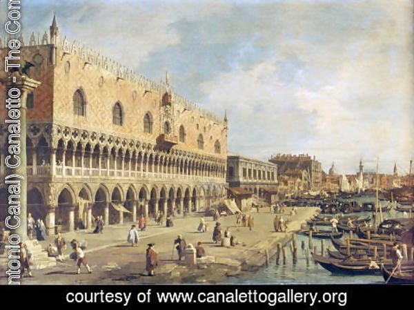(Giovanni Antonio Canal) Canaletto - The Riva degli Schiavoni, Venice