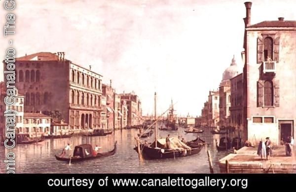 (Giovanni Antonio Canal) Canaletto - The Grand Canal, Venice (2)