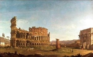Colosseum and Arch of Constantine, Rome