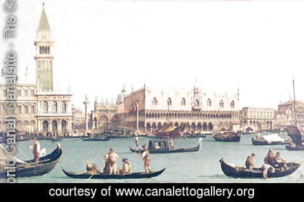(Giovanni Antonio Canal) Canaletto - Venice from the Bacino