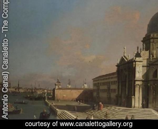 (Giovanni Antonio Canal) Canaletto - The Entrance to the Grand Canal, Venice (2)