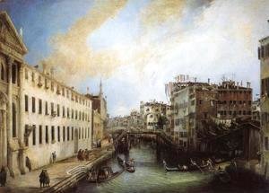 (Giovanni Antonio Canal) Canaletto - Rio dei Mendicanti, 1724