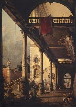 (Giovanni Antonio Canal) Canaletto - Perspective