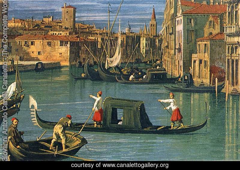 The Grand Canal at the Salute Church [detail]