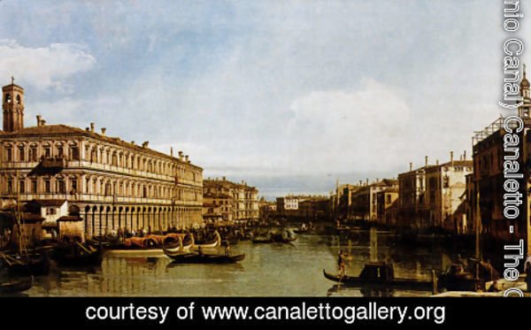 (Giovanni Antonio Canal) Canaletto - Grand Canal