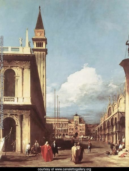 The Piazzetta, Looking toward the Clock Tower