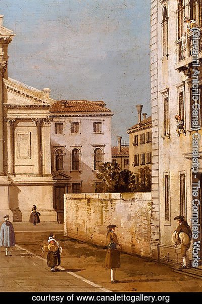 (Giovanni Antonio Canal) Canaletto - S. Francesco Della Vigna: Church And Campo
