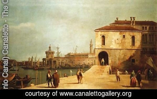 (Giovanni Antonio Canal) Canaletto - Fonteghetto della Farina