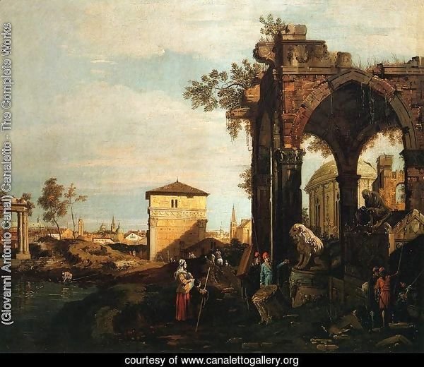 Landscape with Ruins I