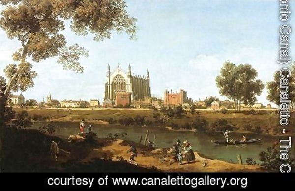 (Giovanni Antonio Canal) Canaletto - The Chapel of Eton College