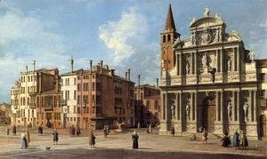 (Giovanni Antonio Canal) Canaletto - Santa Maria Zobenigo