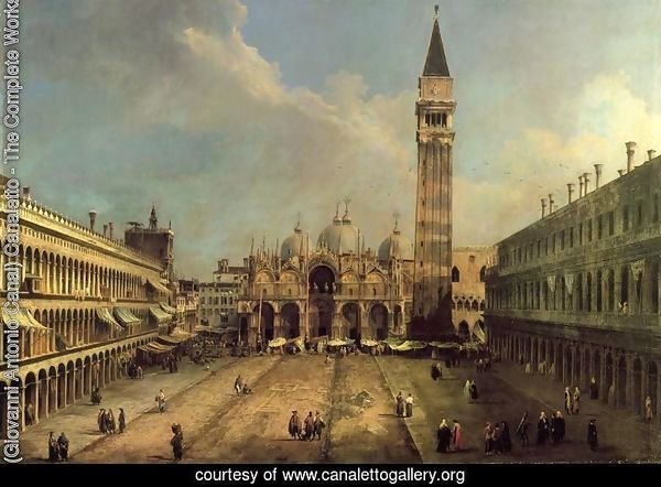 Piazza San Marco: Looking East along the Central Line