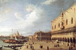 (Giovanni Antonio Canal) Canaletto - View of the Ducal Palace