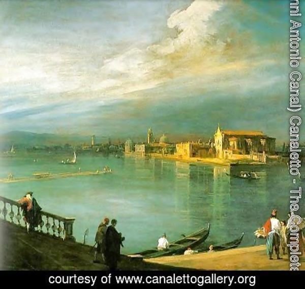 (Giovanni Antonio Canal) Canaletto - San Cristoforo, San Michele and Murano
