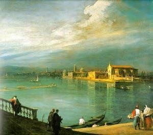 (Giovanni Antonio Canal) Canaletto - San Cristoforo, San Michele and Murano