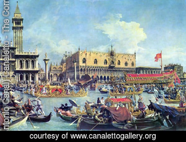 (Giovanni Antonio Canal) Canaletto - View of the Bacino di San Marco (St Mark's Basin) 2