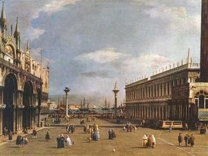 (Giovanni Antonio Canal) Canaletto - The Piazzetta 3